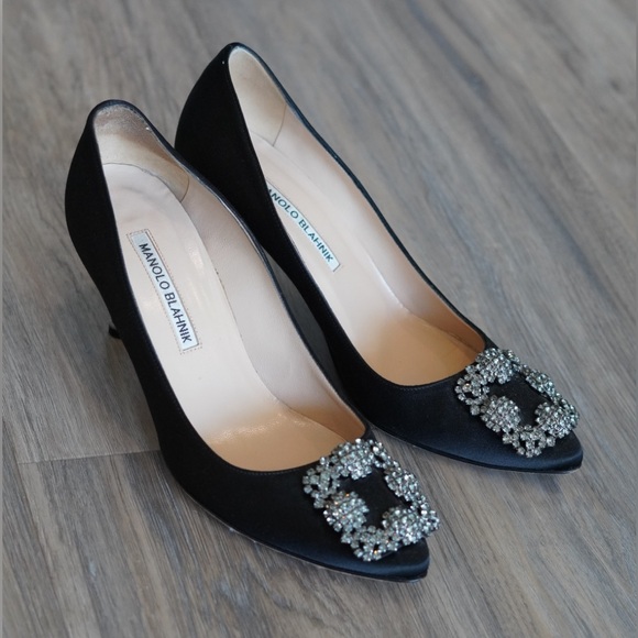 Manolo Blahnik Hangisi 70 - Picture 1 of 7